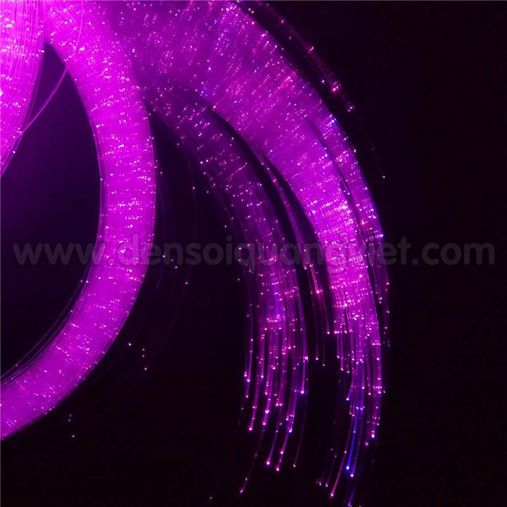 Sợi quang phát cạnh lấp lánh  đường kính 0.75mm số lượng lớn trên 100m