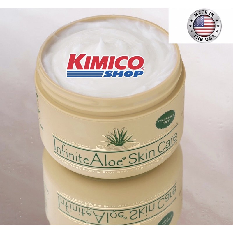 Mỹ Phẩm Mỹ Kem Lô Hội Cao Cấp Infinite Aloe Dưỡng Da Thiên Nhiên