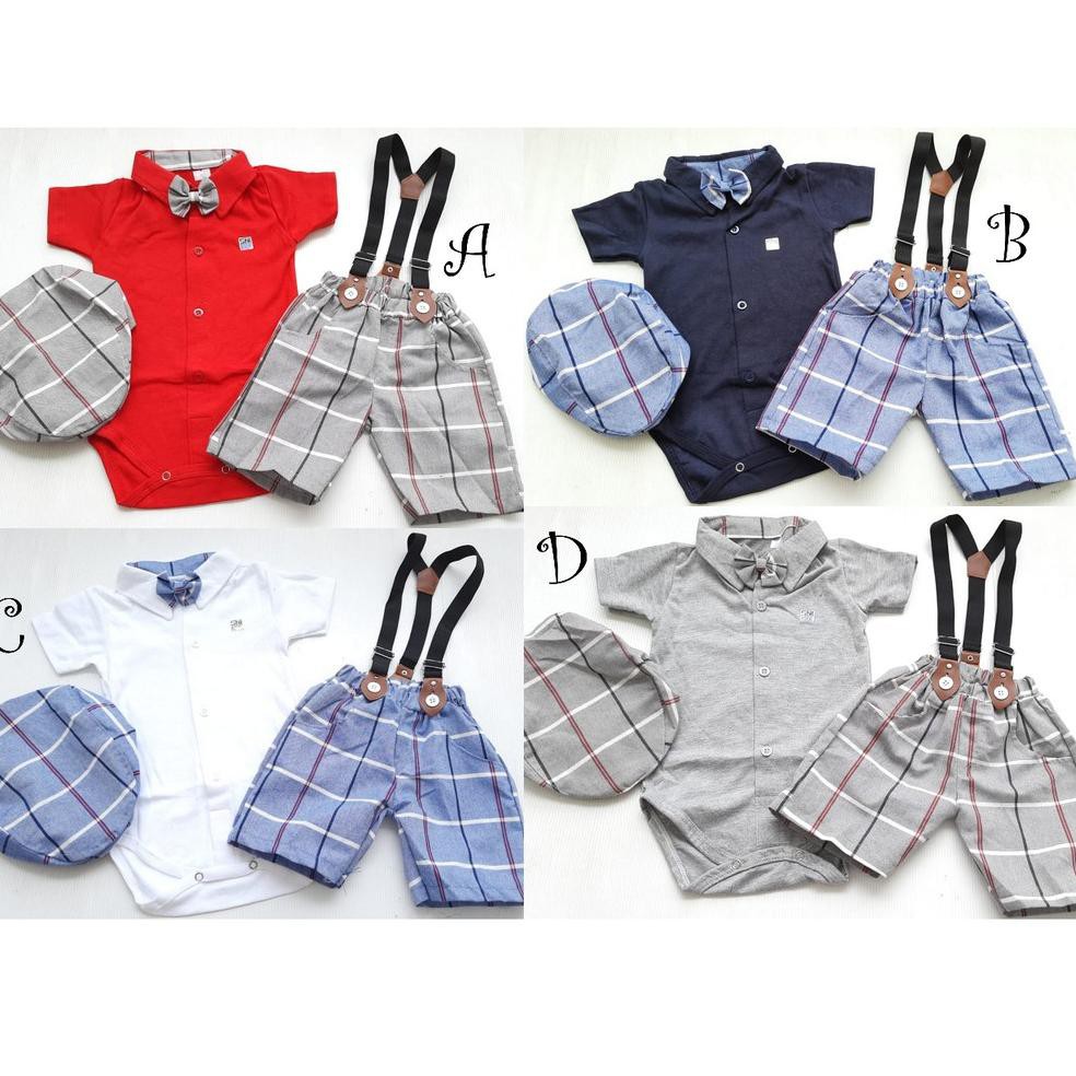 Bộ 4 Mũ Đội Đầu O E Mh One Size 3-12 Tháng - J079 - Lg - Young