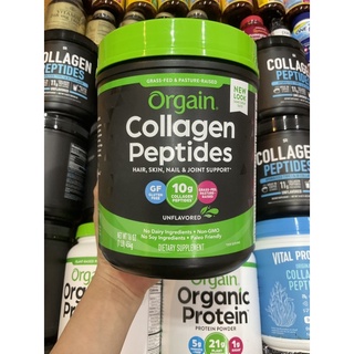 Collagen Peptides bột protein collagen thuỷ phân Orgain của Mỹ