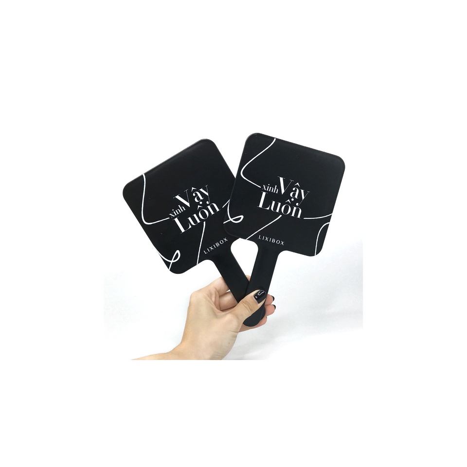 [HB Gift] Gương Cầm Tay Lixibox - Black