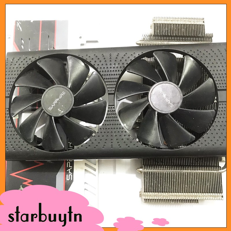 Quạt tản rx 470 Saphire khoảng cách tâm ốc 53mm - đã qua sử dụng FANTAN002