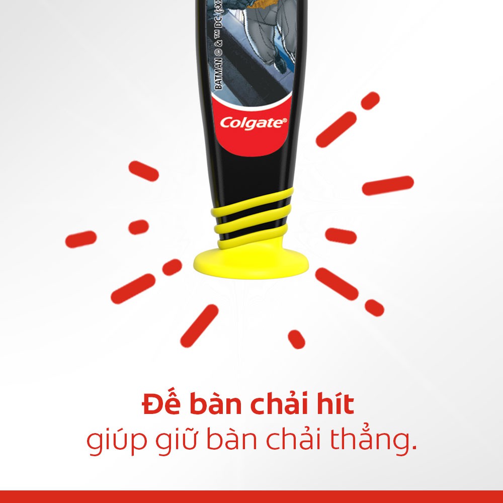 Bộ 2 kem đánh răng 40g và bản chải Colgate cho trẻ em Batman