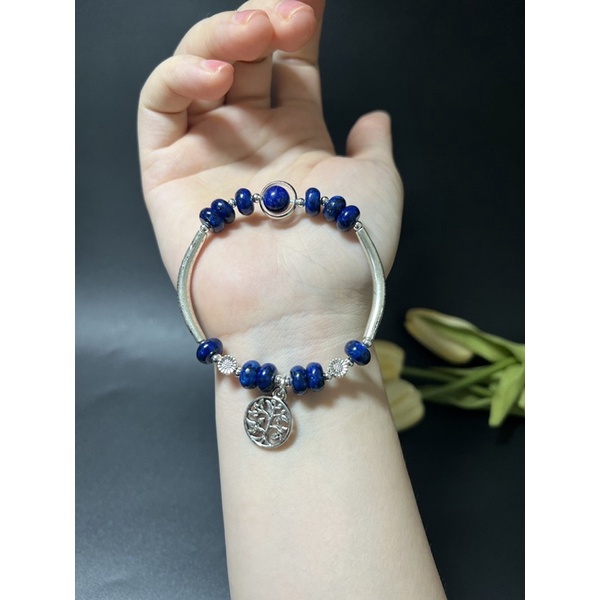 Vòng tay xanh biển Lapis - lazuli