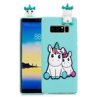 Ốp điện thoại silicon họa tiết hoạt hình cho Samsung Note 8 S10 5G S10e S10Plus