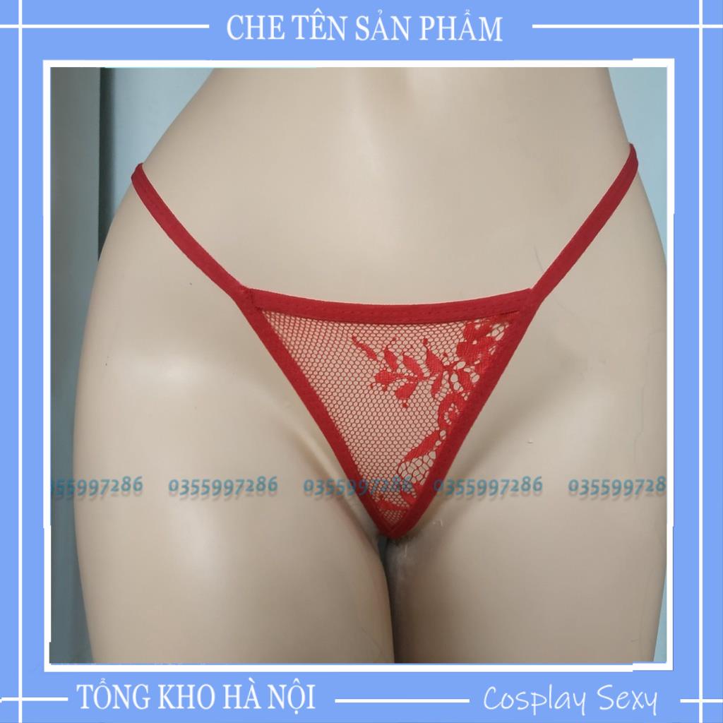 Quần lót lọt khe T Thong - chip T ren sẵn hàng Ivyshop