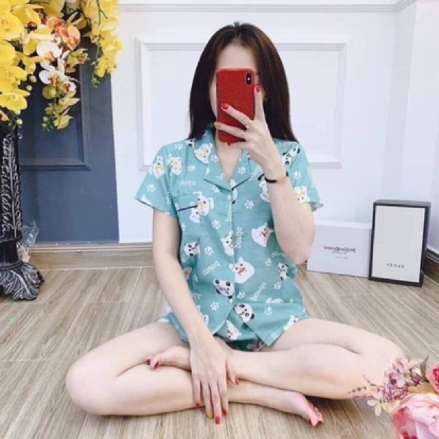 Bộ pijama nữ cộc đùi ( Mẫu Số 1 - 20 ) | BigBuy360 - bigbuy360.vn