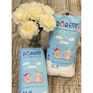 Tã Bỉm DÔREMI quần M.L.Xl.Xxl 100 chiếc