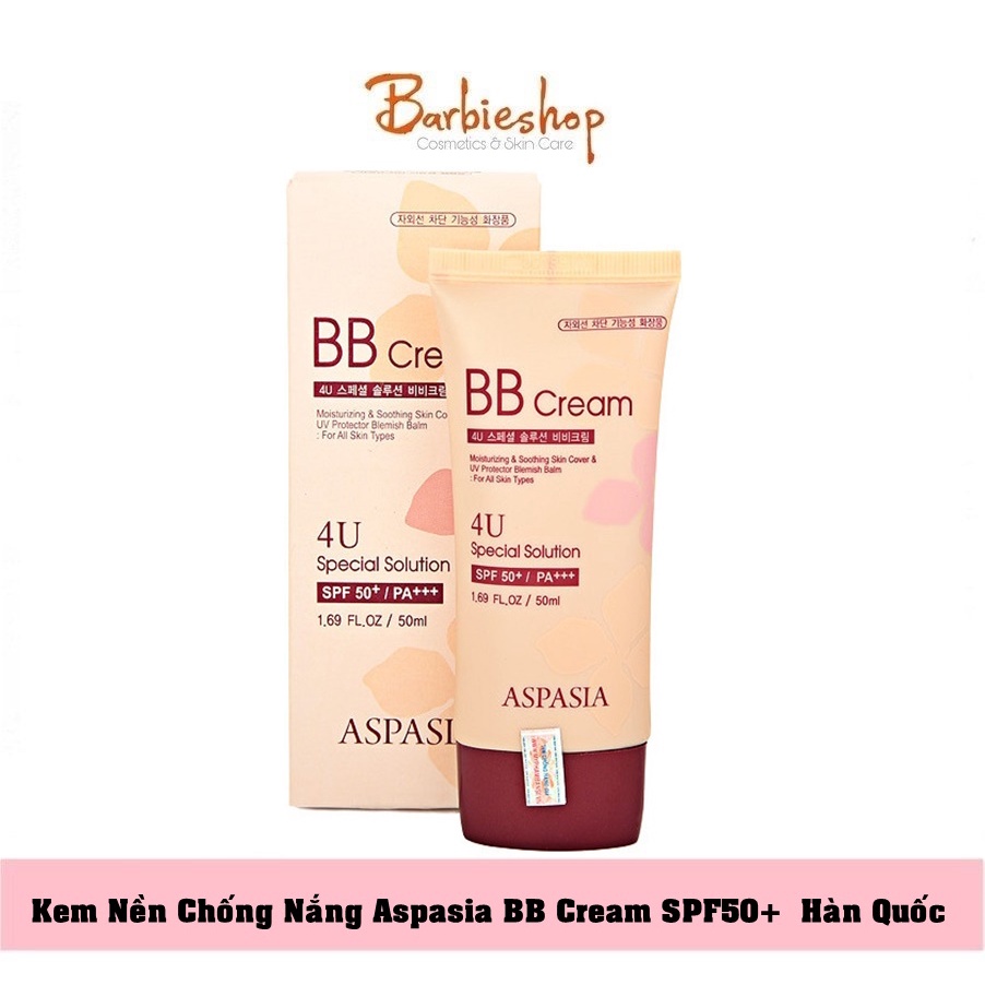 Kem Nền Aspasia Bb Cream 4U Special Solution 50ml