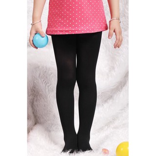 Quần tất da chân 40d bé gái 2 màu đen và da chân (Sz cho bé cao 90-165cm)