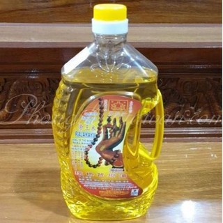Dầu đèn cát tường lưu ly thắp đèn thờ không mùi không khói,dầu đốt đèn không khói an toàn 1l 2l. tặng 1 cặp nến ly 15k.