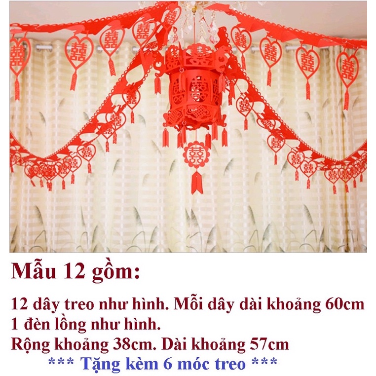 {Sẵn hàng y hình} Set trang trí tiệc cưới | Set trang trí phòng cưới