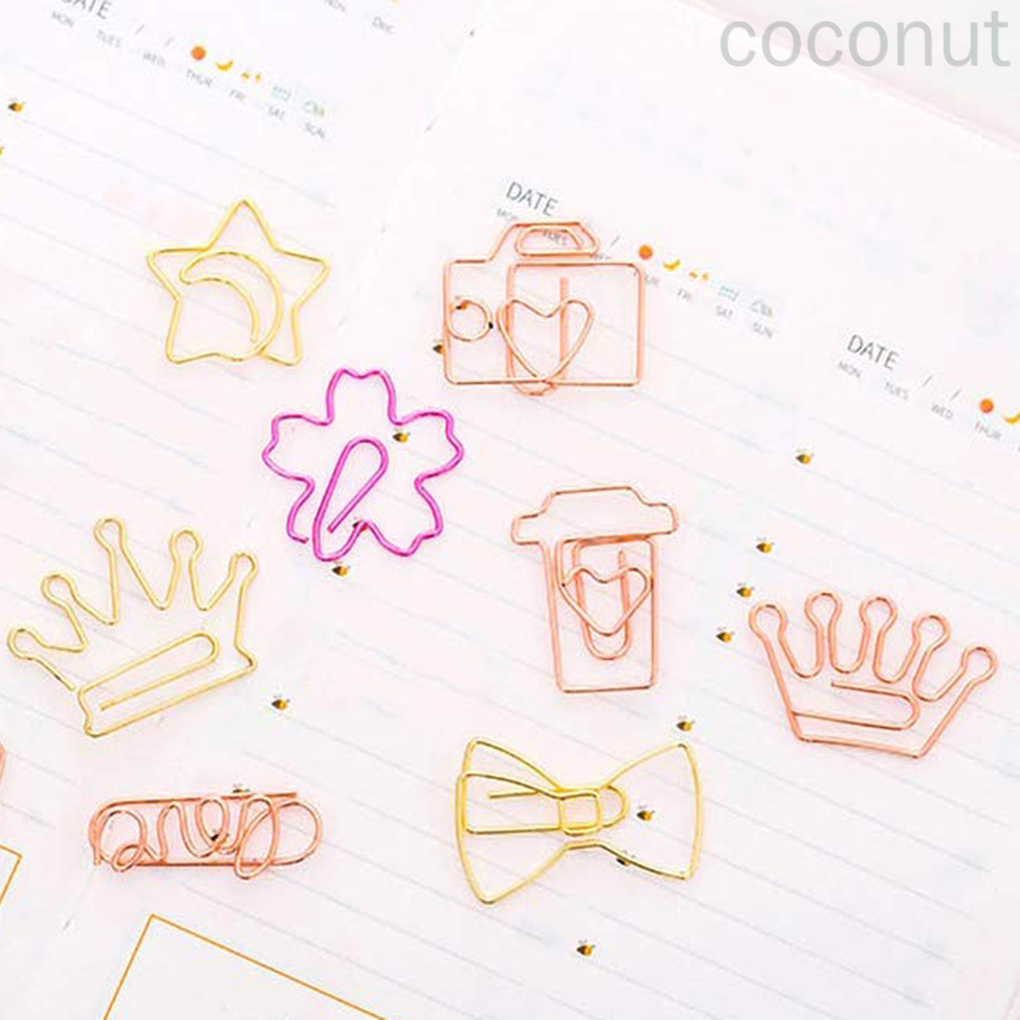 Kẹp Giấy Bằng Kim Loại Họa Tiết Hoạt Hình Dễ Thương