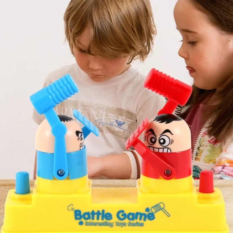 Đồ chơi đánh trận ngẫu nhiên 2 người chơi họa tiết hoạt hình dành cho người lớn/ trẻ em