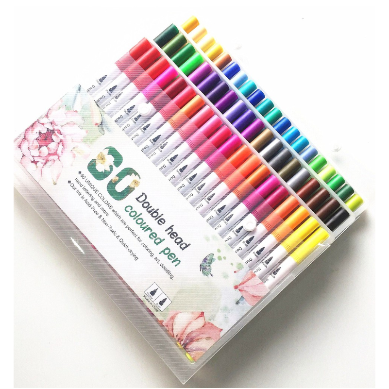 Set 100 / 120 Bút Màu Nước Tiện Lợi