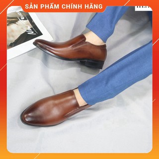 Giày tây nam ♥️ FREESHIP ♥️ da bò cao cấp nhẹ chân, kiểu dáng đơn giản nhẹ nhàng thích hợp với mọi lứa tuổi