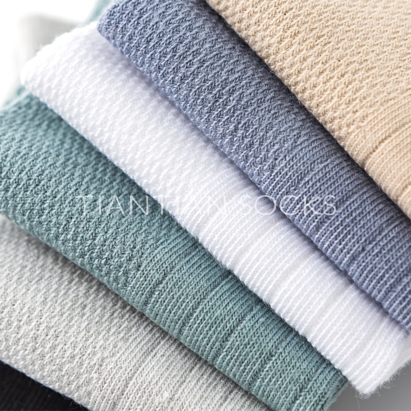 TIANTIAN T167 Tất nam  cổ ngắn Vớ Thể Thao Bằng Cotton Thoáng Khí Nhiều Màu Sắc Cho Nam