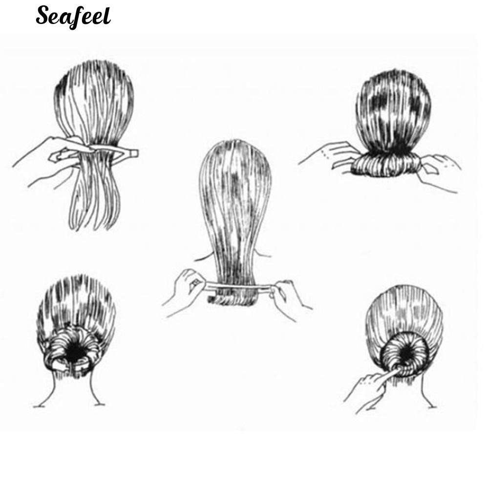 Bộ 4 dụng cụ tạo mẫu tóc bằng nhựa đầy tiện lợi