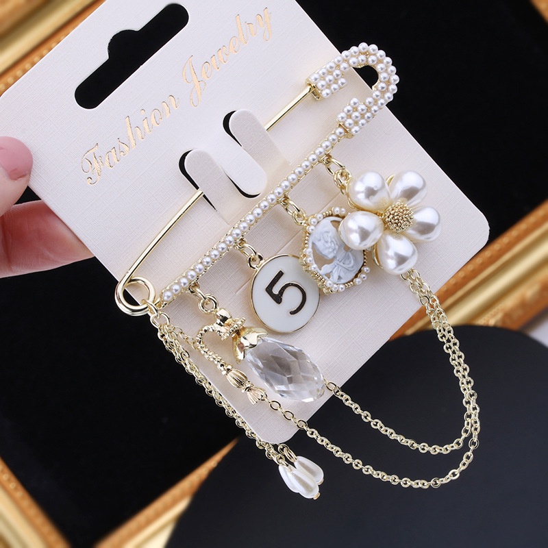 Tag cài áo kim băng siêu cấp trendy, ghim cài áo vest, sơ mi đính đá, đính ngọc