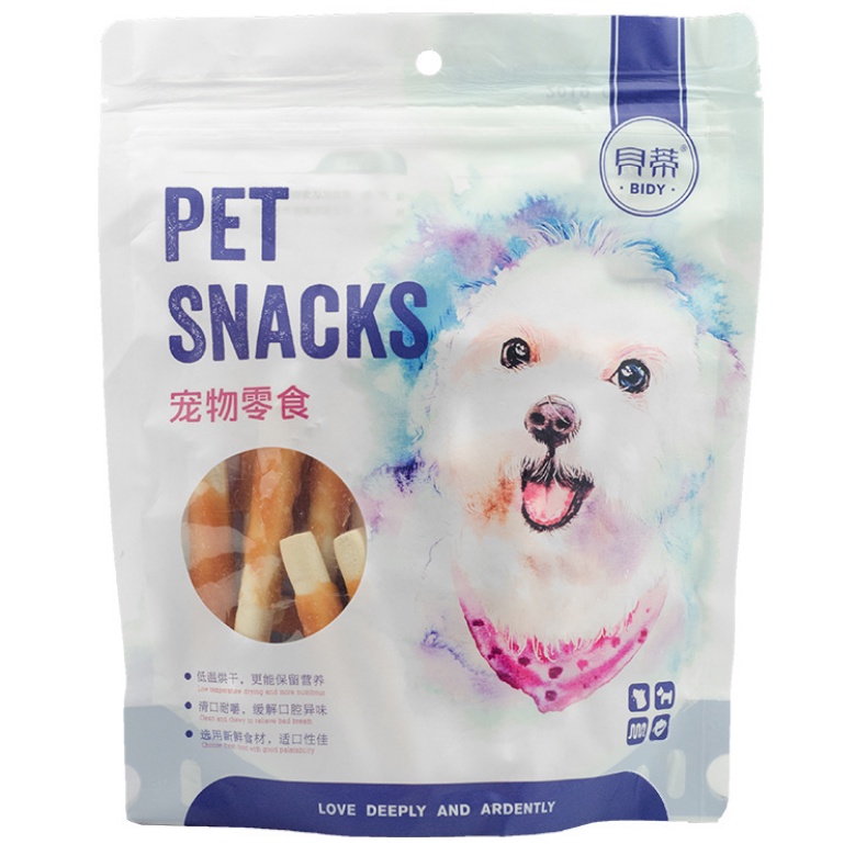 XƯƠNG GẶM CHO CHÓ VỊ SỮA BỌC THỊT GÀ GÓI 400 GRAM  -  LOVE PETS SHOP