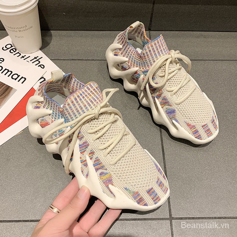 Giày thể thao Volcano Coconut450Big Talker thoáng khí màu sắc bạch tuộc thời trang mùa thu cho nữ MX1s