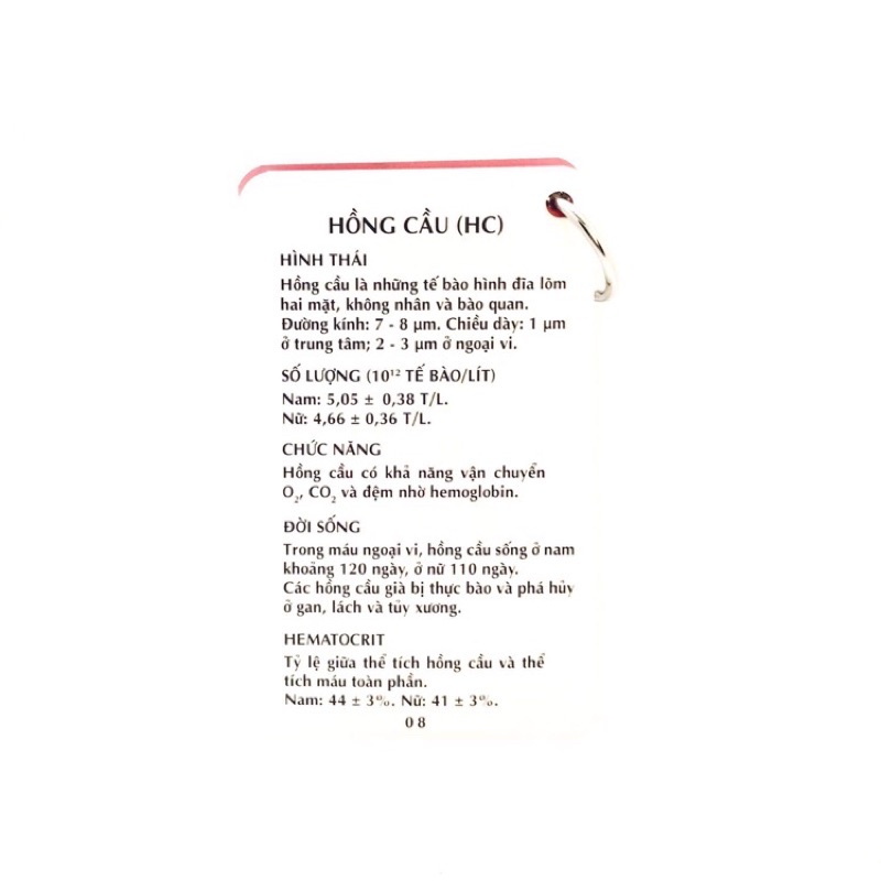 Sổ tay FA sinh lý máu