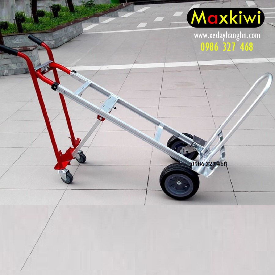 Xe đẩy hàng đa năng maxkiwi HS1006- 3 tính năng thông minh