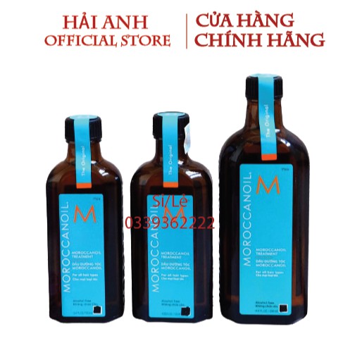 [ Moroccanoil ] Tinh dầu dưỡng tóc Moroccanoil Treatment 25ml - 100ml - 125ml - 200ml