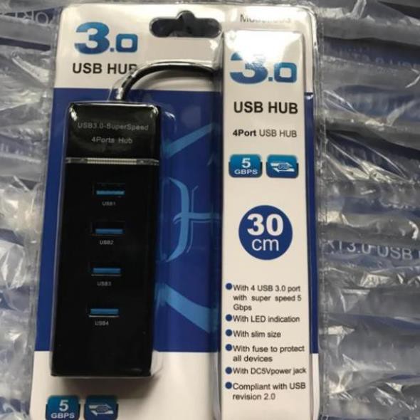[Hub Usb 3.0]Bộ Chia USB Từ 1 Thành 4 Cổng Usb Tốc Độ 3.0 -dc3842