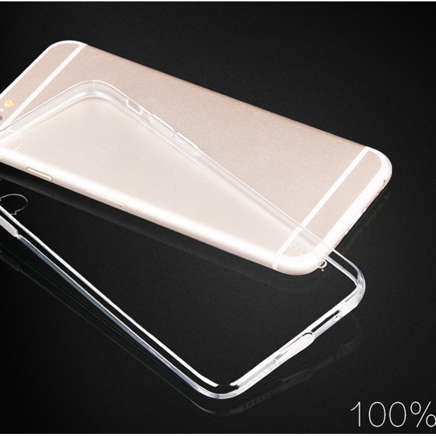 Ốp iPhone - Ốp lưng iPhone nhựa silicone siêu mỏng, siêu dẻo chống ố vàng-t196