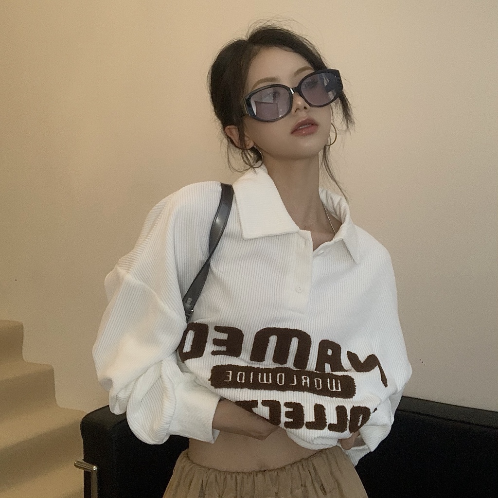 Áo dáng rộng phong cách thời trang hàn quốc dành cho nữ