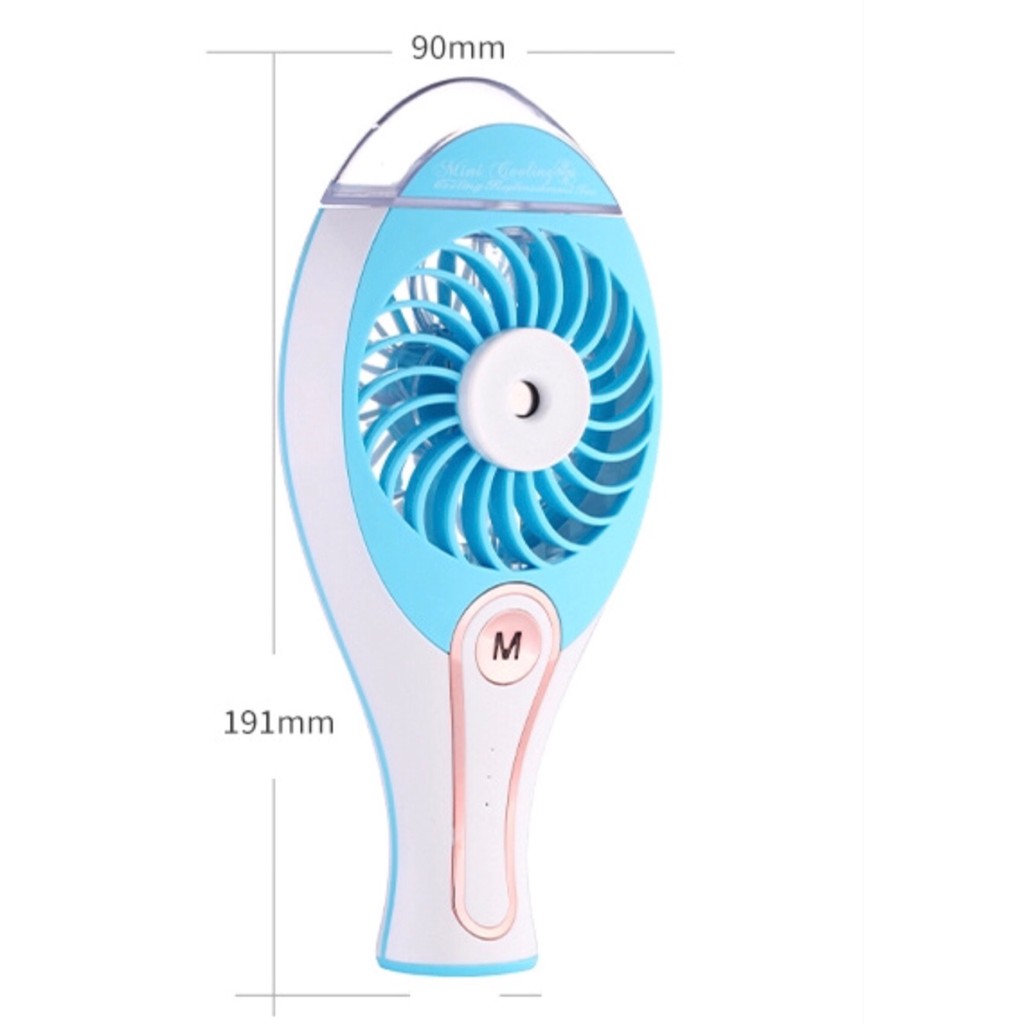 QUẠT PHUN SƯƠNG CẦM TAY MINI COOLING REPLENISHMENT FAN