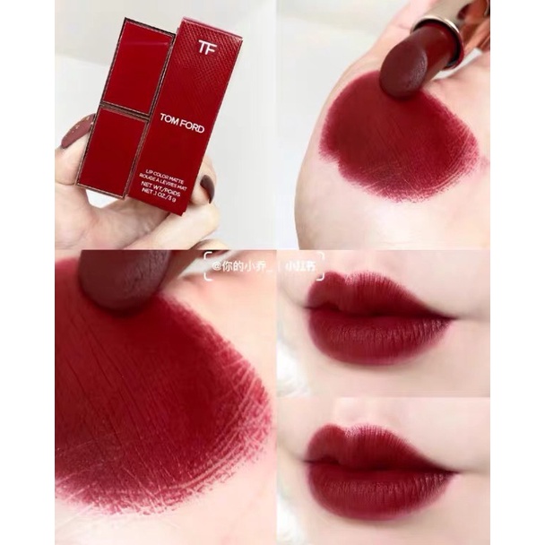 Son Tom Ford vỏ đỏ bản Limited - Son TF 16, Lost Cherry