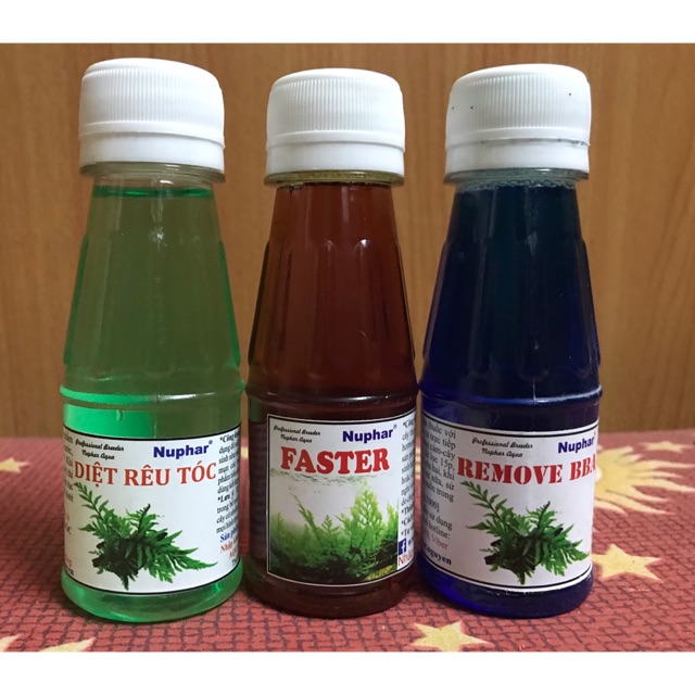 BỘ 3 DIỆT RÊU KÍCH RỄ CÂY NUPHAR CHO HỒ THỦY SINH