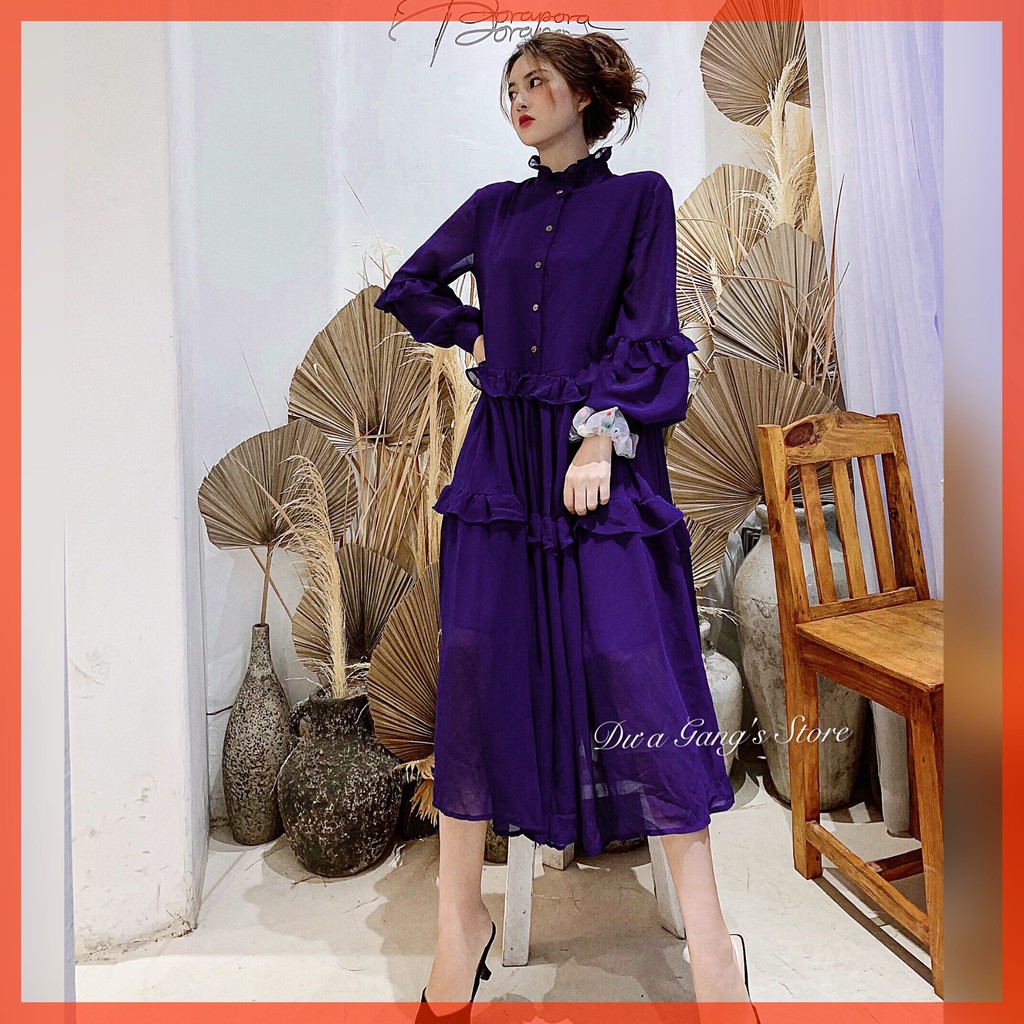 [Free ship] Đầm nhung đỏ Đầm dáng suông Dưa Gang store DFN01 sang chảnh cho quý cô sành điệu không bao giờ lỗi thời | BigBuy360 - bigbuy360.vn