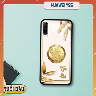 Ốp lưng kính 3d 12 con giáp huawei y9s