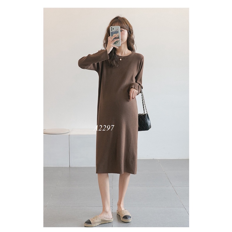 Váy Bầu Đầm Bầu LEN A2297 Chất Đẹp