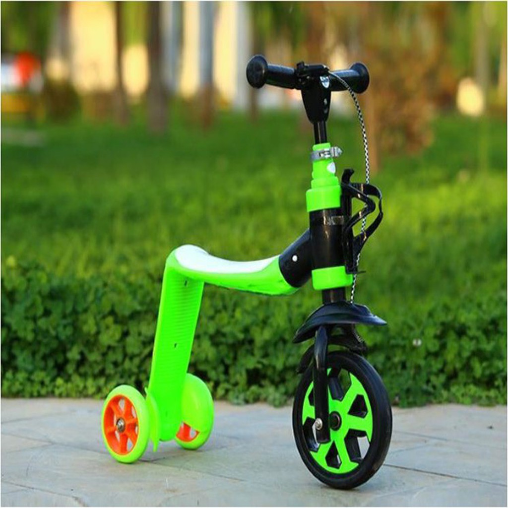 [giá tốt] [GIÁ SỈ] XE SCOOTER 3 BÁNH MẪU VÁN TRƯỢT, MẪU 2IN1-2019 CHO BÉ CÓ ĐÈN LED [SALE] [nq] mã OOY30