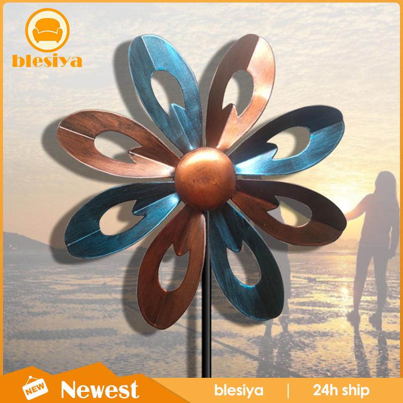 [Blesiya] Con Quay Cối Xay Gió Nghệ Thuật Ngoài Trời Trang Trí Cỏ