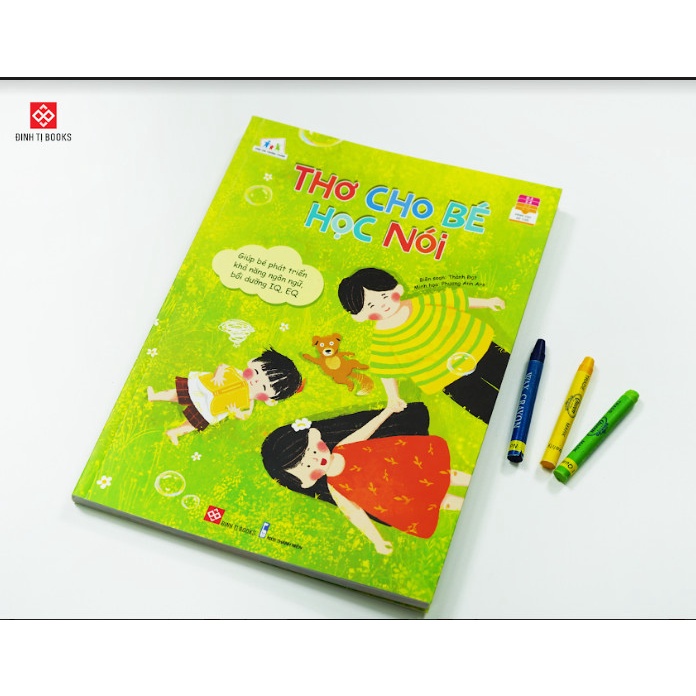Sách Thơ cho bé học nói Đinh Tị