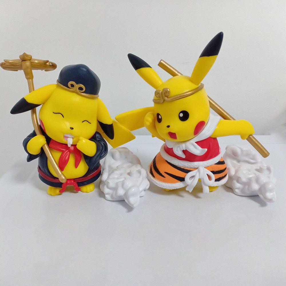 Rebuy1 Mô Hình Pikachu Hóa Trang Nhân Vật Hoạt Hình Pokemon Cho Bé