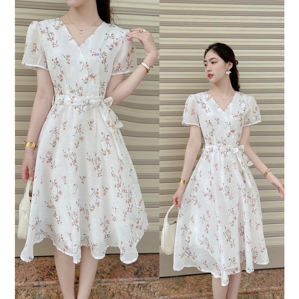 ĐẦM HOA TƠ NHÍ CAM CHÙM