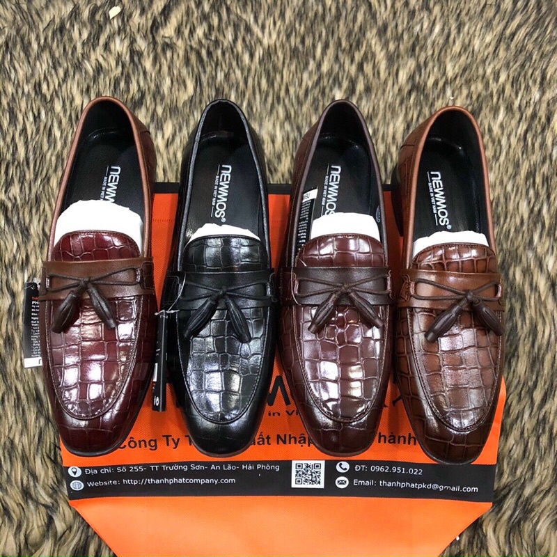 Giày Da Nam Dior - Trẻ trung - Thanh lịch - Chuẩn da xịn 100%