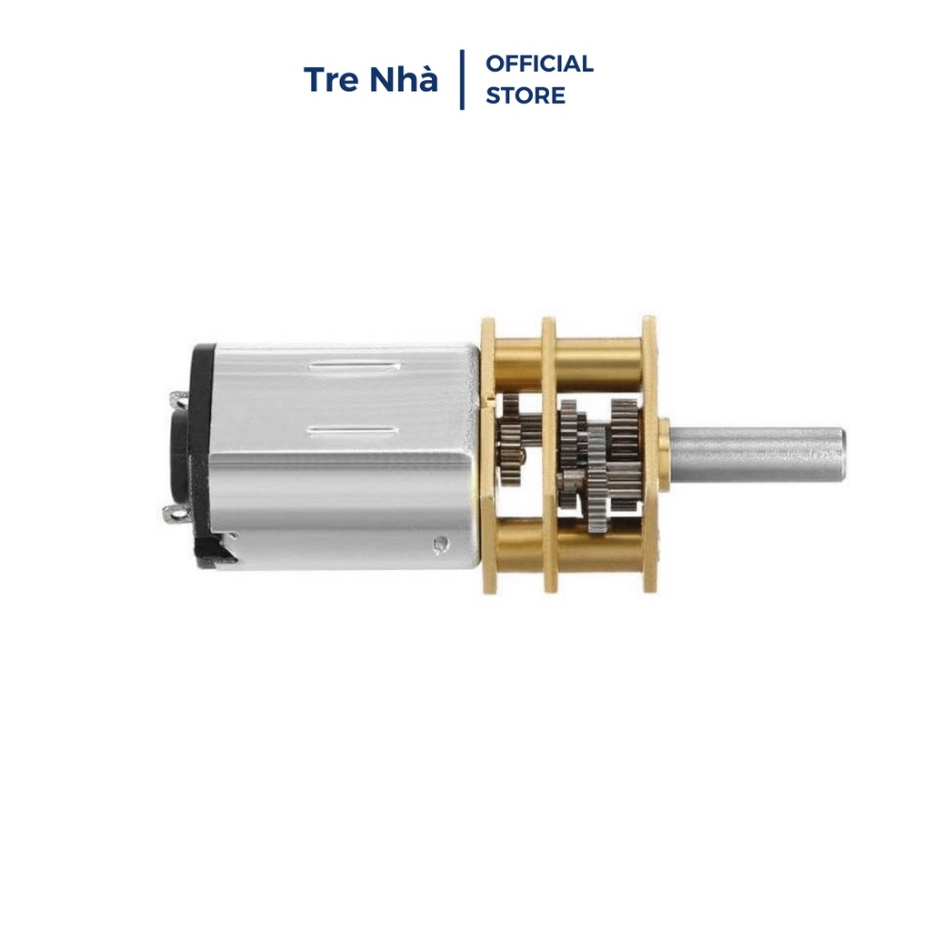 Động Cơ Giảm Tốc GA12-N20 DC3V 5V 6V 55 vòng/phút bằng kim loại hoàn toàn