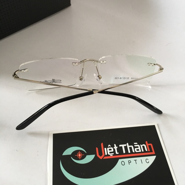 HCM mắt Kính gọng khoan titanium siêu nhẹ
