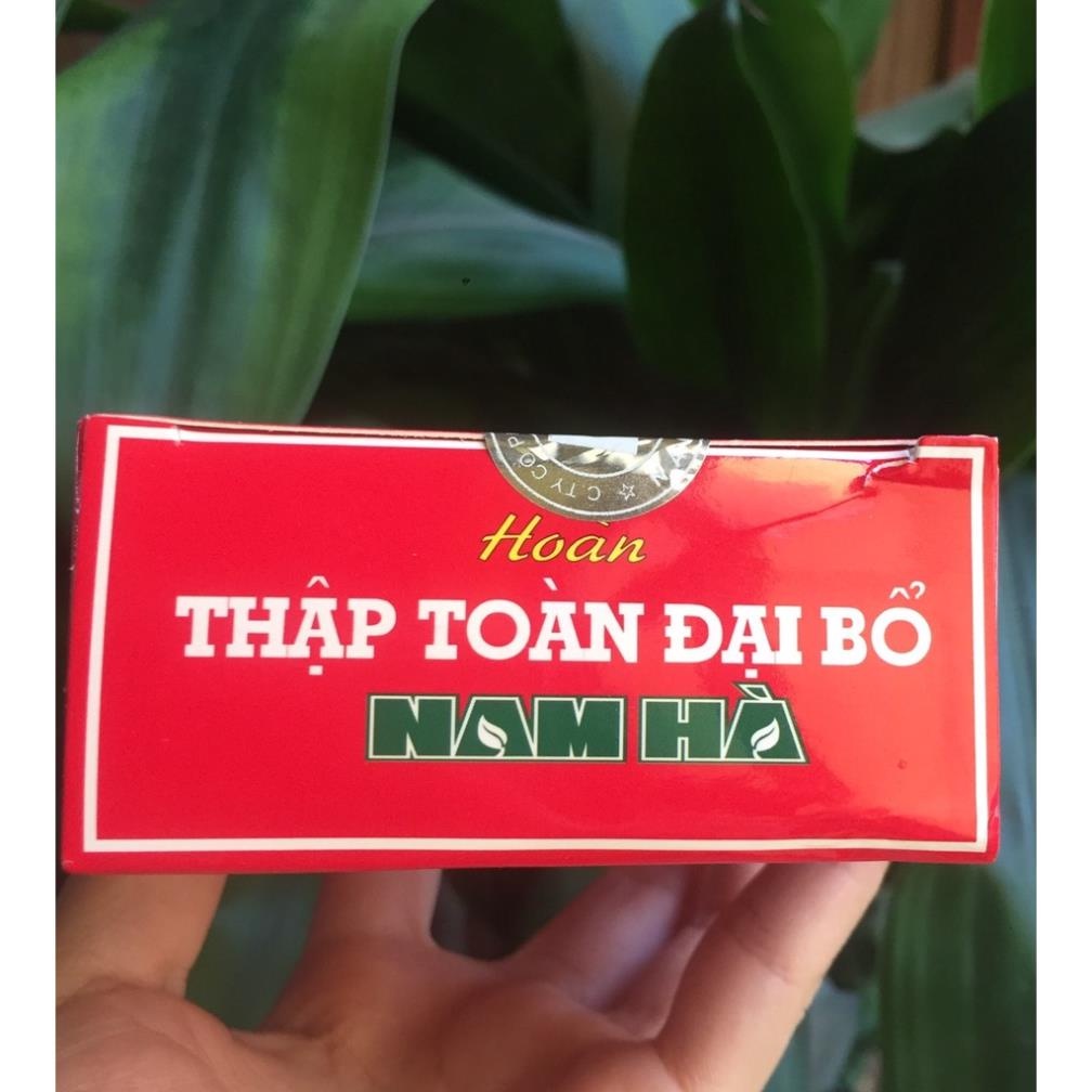Hoàn Thập Toàn Đại Bổ - Bồi Bổ Cơ Thể Suy Nhược, Thiếu Máu, Kém Ăn - Dược phẩm Nam Hà Hộp 10 viên