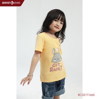 Áo Thun Kid Cute Rabbit GenvietBC321T166
