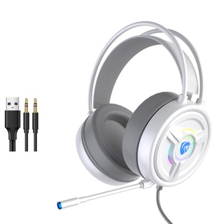 Tai Nghe Chụp Tai Gaming PC Có Mic Có dây Máy Tính Chơi Game thủ Chuyên Dụng Có Đèn Led Nhiều Màu