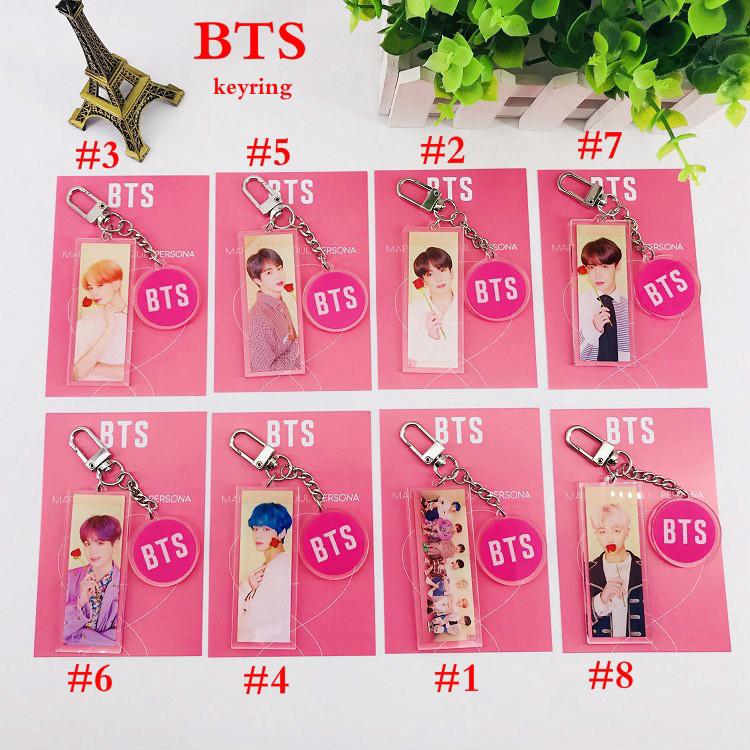 Móc khóa hình bản đồ thế giới dành cho fan hâm mộ BTS