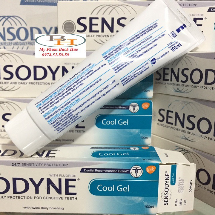 Kem Đánh Răng Danh Cho Răng Ê Buốt Sensodyne Cool Gel - 100ml